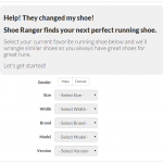 indicizzare calzature (ShoeRanger & RunRepeat)