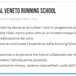 FIDAL Veneto Running School (out of order)